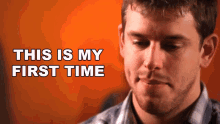 This Is My First Time Corey Vidal GIF - This Is My First Time Corey Vidal This Is A First For Me GIFs