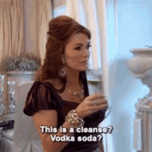Cleanse Vodka GIF - Cleanse Vodka Kidding GIFs
