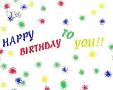 Happy Birthday To You Hbd GIF - Happy Birthday To You Hbd GIFs