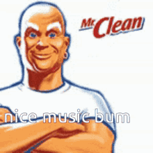 Mr Clean Bum GIF - Mr Clean Bum Nodding GIFs