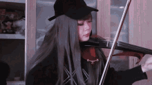 luna lorrain ruuna_070 moominchan violin violinist