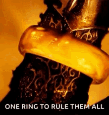 Sauron Onering GIF - Sauron Onering Rulethemall GIFs