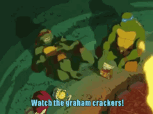 Tmnt Leonardo GIF - Tmnt Leonardo Watch The Graham Crackers GIFs