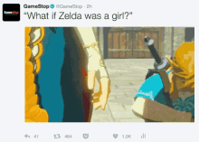 What If Zelda Was A Girl GIF - What If Zelda Was A Girl GIFs