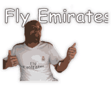 fly emirates emirates airline thumbs up okay