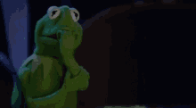 Scared Kermit GIF - Scared Kermit Shook GIFs
