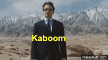 Boom Kaboom GIF - Boom Kaboom Ironman GIFs