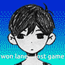 Won Lane Won Lane Lost Game GIF
