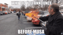 emmett lafave why did you announce before musa flamethrower