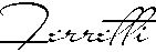 a black and white image of a person 's signature .