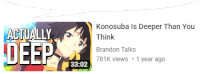 Konosuba Reaction Sticker - Konosuba Reaction Stickers