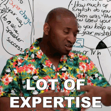 Lot Of Expertise James GIF - Lot Of Expertise James Engvid GIFs