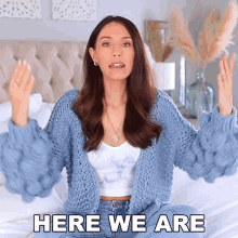 Here We Are Shea Whitney GIF - Here We Are Shea Whitney We Are Here GIFs