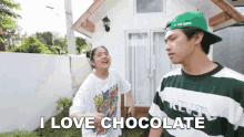 I Love Chocolate Niana Guerrero GIF - I Love Chocolate Niana Guerrero Ranz And Niana GIFs