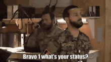Bravo 1 What'S Your Status Seal Team GIF