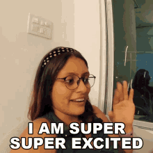 I Am Super Super Excited Forum Shah GIF - I Am Super Super Excited Forum Shah मैंबहुतउत्साहितहूँ GIFs