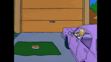 Homer Falls GIF - The Simpsons Fail Pie GIFs