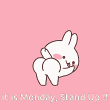 Stand Up Its Monday GIF - Stand Up Its Monday Slap GIFs