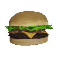 Burger Cheese Burger Sticker - Burger Cheese Burger Hamburger Stickers