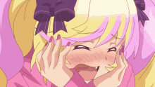 himeko mashima fangirl gushing blushing