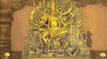 गणेश गणपती भगवान प्रणाम GIF - Ganesh Ganpati Bhagwan GIFs