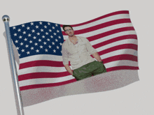 Chris Evans Flag GIF - Chris Evans Flag GIFs