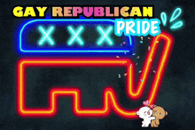 a poster for gay republican xxx pride
