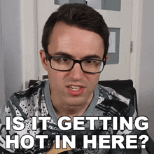 Is It Getting Hot In Here Steve Terreberry GIF