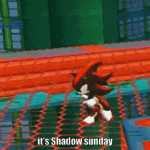 Sunday Shadow GIF - Sunday Shadow Shadow The Hedgehog GIFs