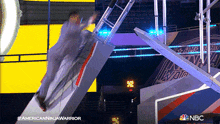 Hanging On For Dear Life American Ninja Warrior GIF - Hanging On For Dear Life American Ninja Warrior Hanging In There GIFs