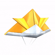 gold origami glider gold origami glider mario kart