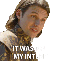 It Was Not My Intent Prince Henry Sticker