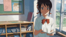 Kimi No Na Wa Blu Ray Anime GIF - Kimi No Na Wa Blu Ray Anime Worried GIFs
