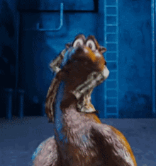 Foodfight Cheasel The Weasel GIF - Foodfight Cheasel The Weasel Nervous GIFs