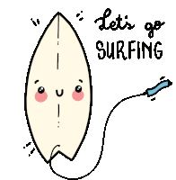 Surf Surfing Sticker - Surf Surfing Cute Stickers