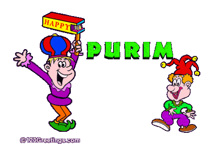 Happy Purim Grogger Sticker - Happy Purim Grogger Stickers