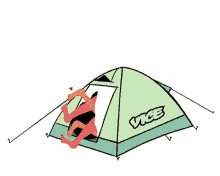 tent in