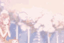 Snowing Anime GIF - Snowing Anime Cute GIFs