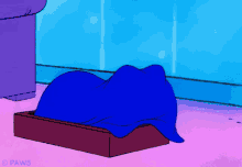 time to sleep garfield goodnight tired covered in blanket