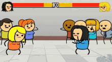 Fight Cyanideand Happiness GIF - Fight Cyanideand Happiness Video Game GIFs