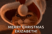 Merry Christmas Puss In Boots GIF - Merry Christmas Puss In Boots GIFs