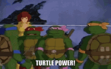 Tmnt Turtle Power GIF - Tmnt Turtle Power Tmnt1987 GIFs