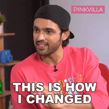 This Is How I Changed Parth Samthaan GIF - This Is How I Changed Parth Samthaan Pinkvilla GIFs