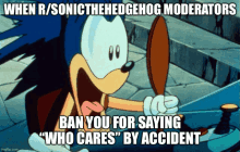 Sonic Reddit GIF