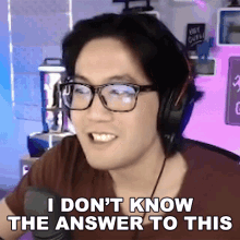 I Dont Know The Answer To This Ryan Higa GIF - I Dont Know The Answer To This Ryan Higa Higatv GIFs