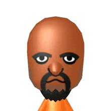 a man with a beard and a bald head