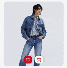 Levis Jeans GIF - Levis Jeans Trucker Jacket GIFs