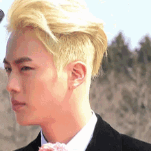 Jin Jin Blonde Hair GIF - Jin Jin Blonde Hair GIFs