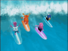 the backyardigans surfing surf surfs up