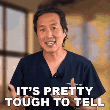 Its Pretty Tough To Tell Dr Tony Youn GIF - Its Pretty Tough To Tell Dr Tony Youn Hard To Tell GIFs